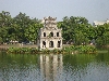 Der Hoa Kiem See mit dem Schildkrten-Pavillon